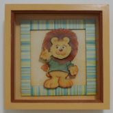 Quadro leão Infantil
