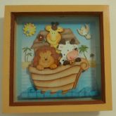 Quadro animais Infantil